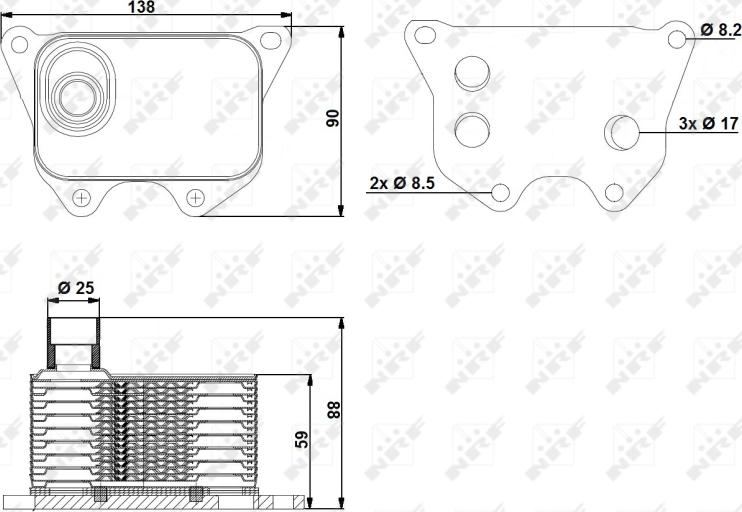 NRF 31173 - EĻĻAS RADIATORS 31173