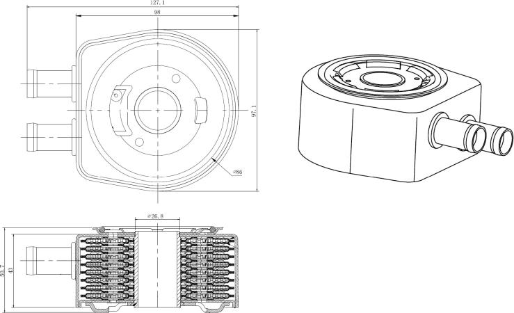 NRF 31834 - EĻĻAS RADIATORS 31834