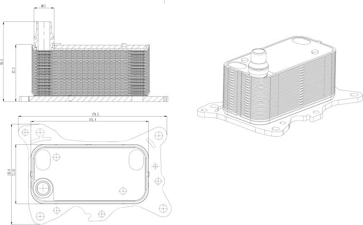 NRF 31835 - EĻĻAS RADIATORS 31835