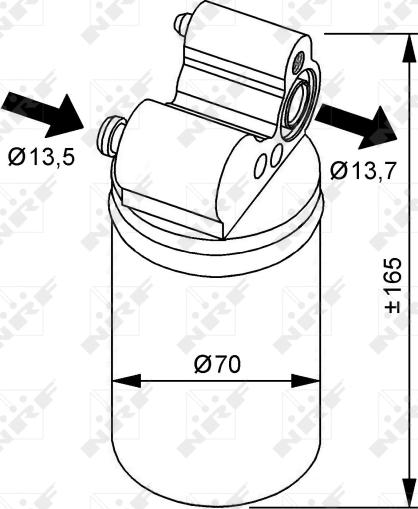 NRF 33313 - Sausinātājs 33313 95517