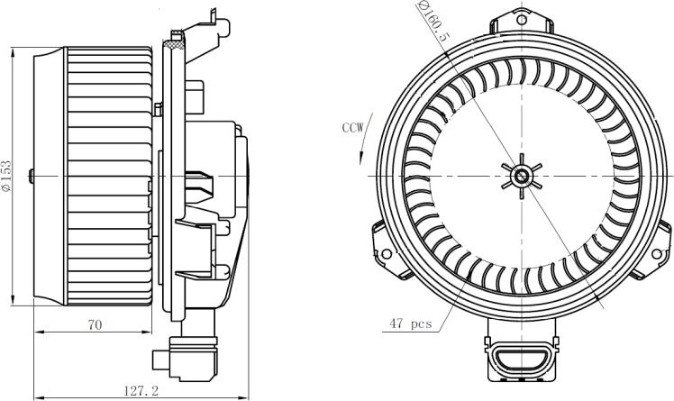 NRF 34277 - 34277 SALONA VENTILATORS