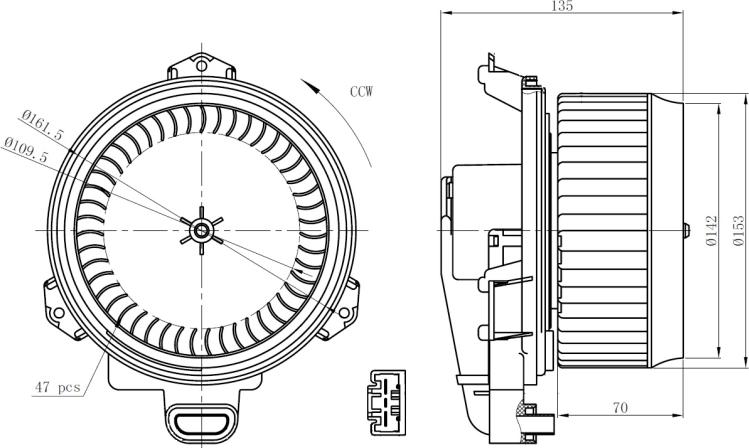 NRF 34296 - 34296 SALONA VENTILATORS