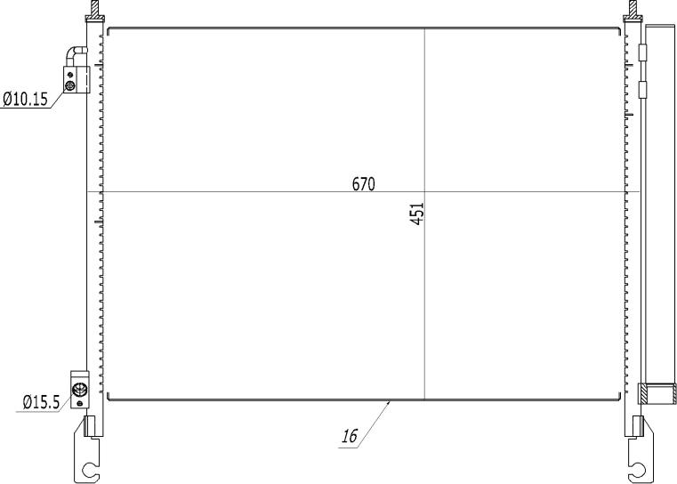 NRF 350460 - KOND.RADIATORS 940316