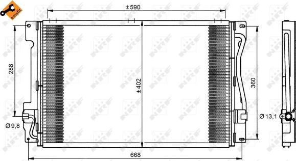 NRF 35151 - KOND.RADIATORS 35151