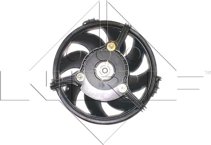 NRF 47207 - 47207 VENTILATORS AUDI