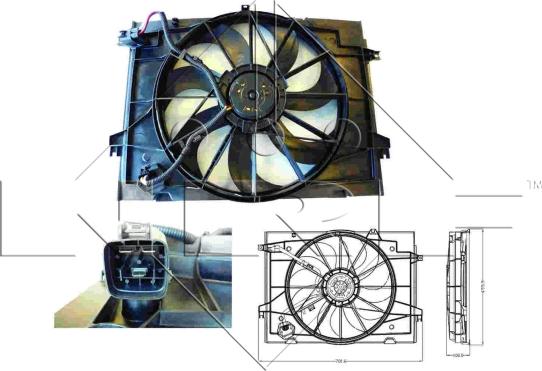 NRF 47285 - VENTILATORS 47285