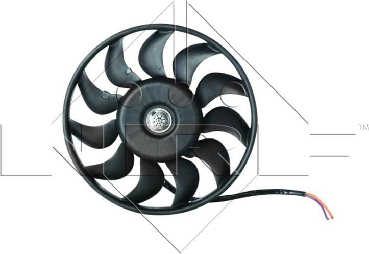 NRF 47421 - 47421 VENTILATORS AUDI