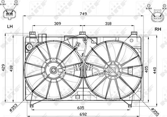 NRF 47566 - VENTILATORS 47566