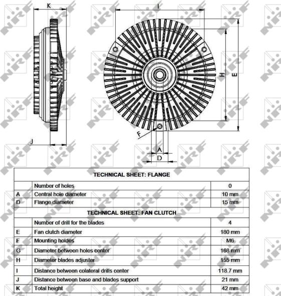 NRF 49532 - VISCO SAJŪGS 49532