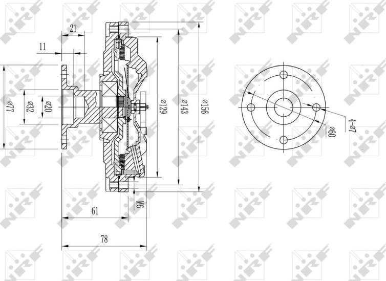 NRF 49576 - VISCO SAJŪGS 49576