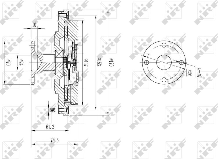 NRF 49602 - VISCO SAJŪGS 49602