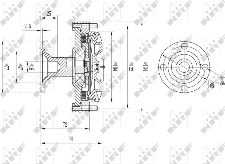 NRF 49613 - VISCO SAJŪGS 49613