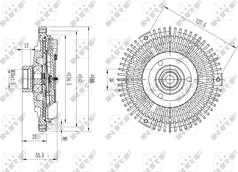 NRF 49647 - VISCO SAJŪGS 49647