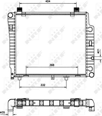 NRF 50533 - RADIATORS 50533