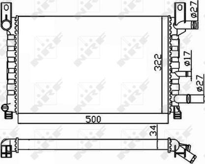 NRF 506220 - RADIATORS 506220