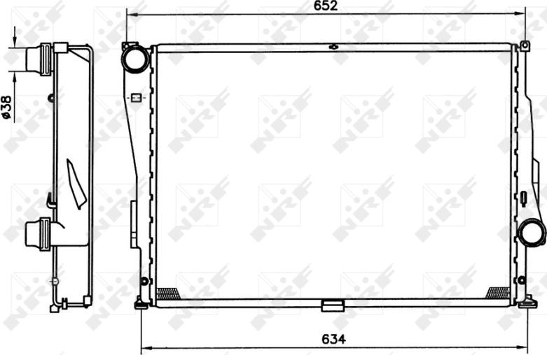 NRF 51597 - RADIATORS 51597