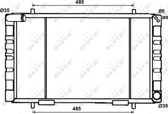 NRF 53070 - RADIATORS 53070