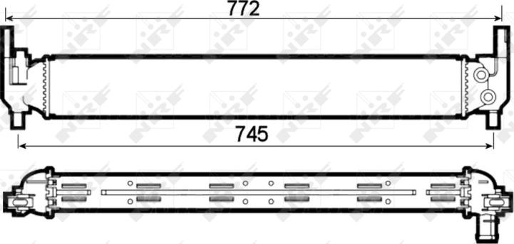 NRF 53126 - 53126 RADIATORS AUDI