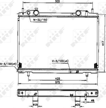 NRF 53200 - RADIATORS 53200