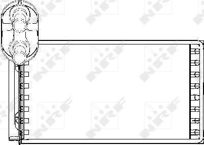 NRF 53550 - 53550 SALONA RADIATORS