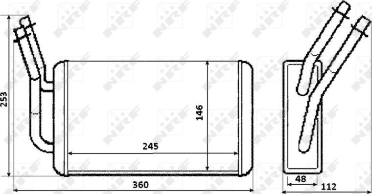 NRF 54230 - 54230 SALONA RADIATORS