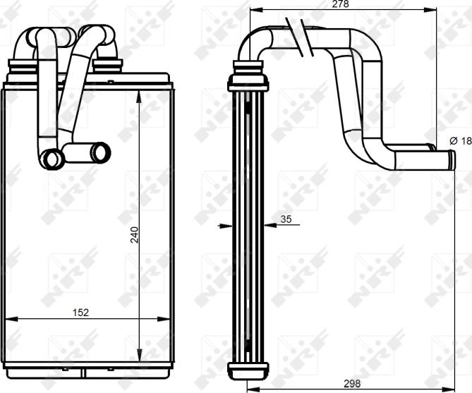 NRF 54337 - 54337 SALONA RADIATORS