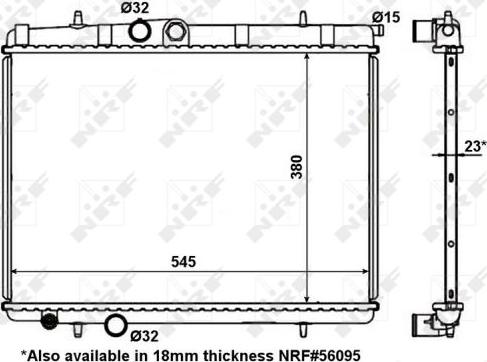NRF 56096 - RADIATORS 56096