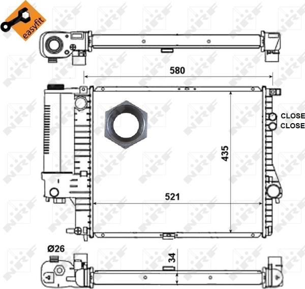 NRF 58247 - Auto Part