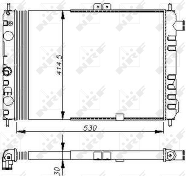 NRF 58670 - Auto Part