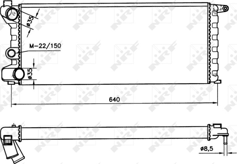 NRF 58742 - RADIATORS 58742