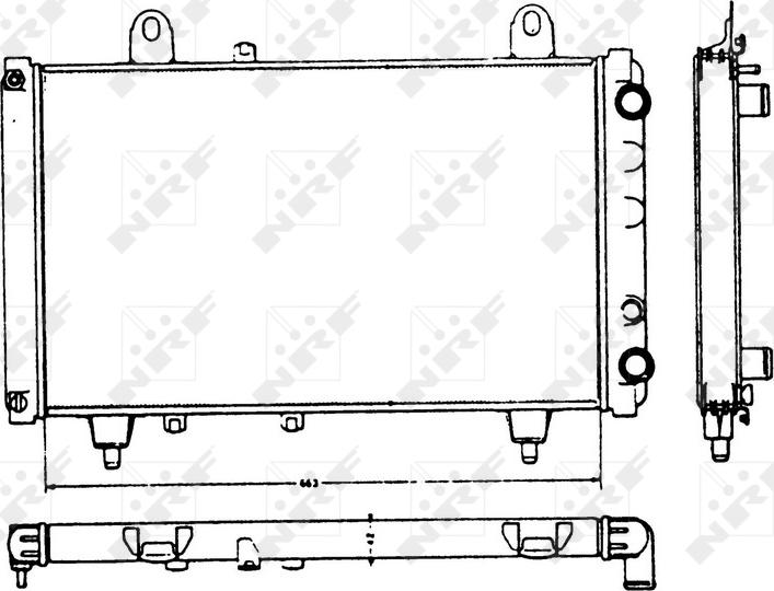 NRF 58749 - RADIATORS 58749