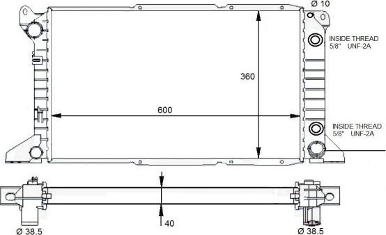 NRF 59132 - RADIATORS 59132