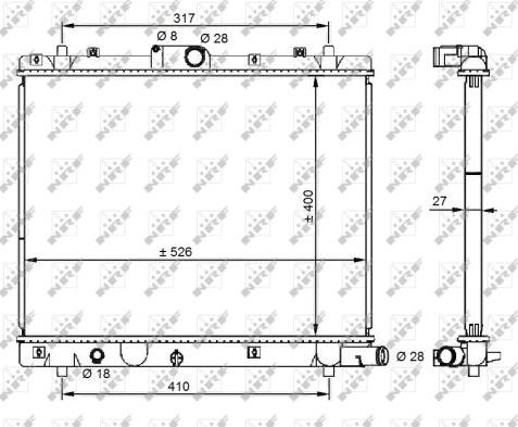 NRF 59209 - RADIATORS 59209