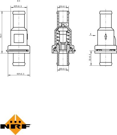 NRF 725166 - 725166 TERMOSTATS