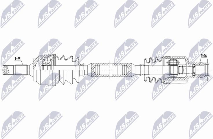 NTY NPW-CT-174 - Auto Part
