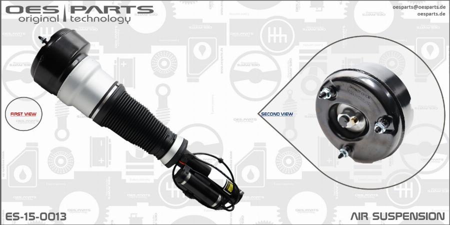 OES PARTS ES-15-0013 - Pneimoatsperes statnis