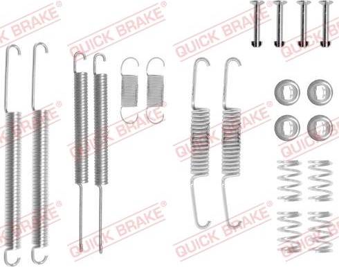 QUICK BRAKE 105-0598 - 0598 FBA139