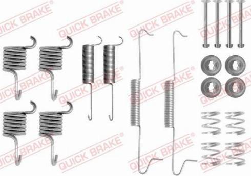 QUICK BRAKE 105-0649 - 0649 FBA129