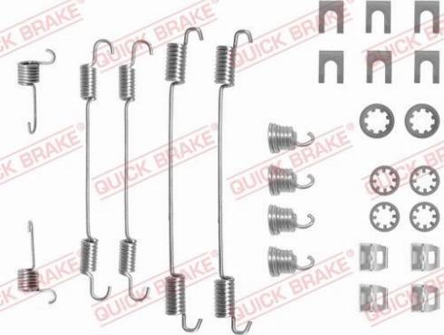 QUICK BRAKE 105-0656 - 0656 FBA44