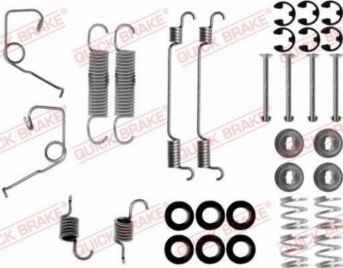 QUICK BRAKE 105-0705 - 0705 FBA73