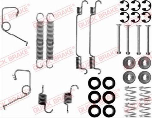 QUICK BRAKE 105-0706 - 0706 FBA74