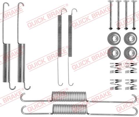QUICK BRAKE 105-0758 - REMKOMPLEKTS 0758