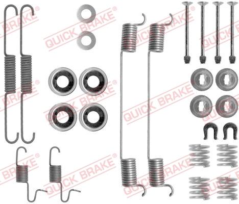 QUICK BRAKE 105-0818 - REM. KOMPLEKTS
