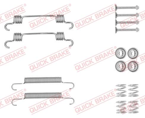 QUICK BRAKE 105-0887 - REM. KOMPLEKTS