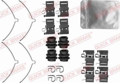 QUICK BRAKE 109-0001 - 109-0001 REM