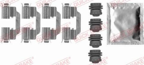 QUICK BRAKE 109-0012 - 109-0012 REM