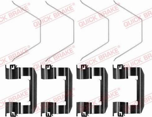QUICK BRAKE 109-0021 - 109-0021 REM