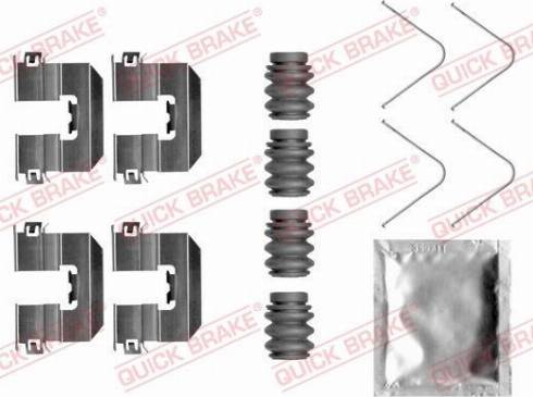 QUICK BRAKE 109-0058 - 109-0058 REM