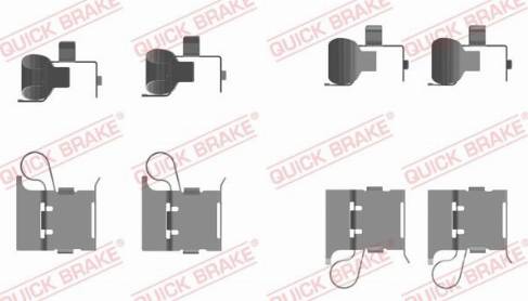 QUICK BRAKE 109-0097 - 109-0097 REM