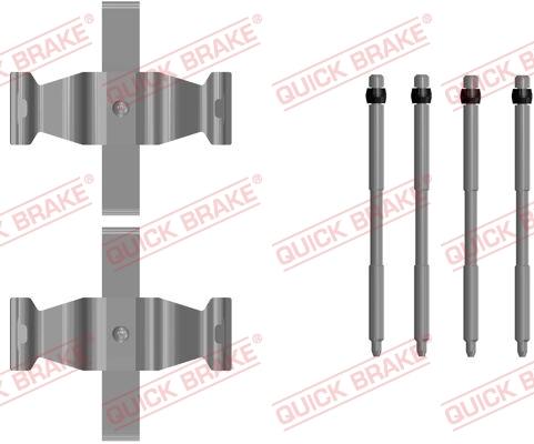 QUICK BRAKE 109-0107 - 109-0107 REM